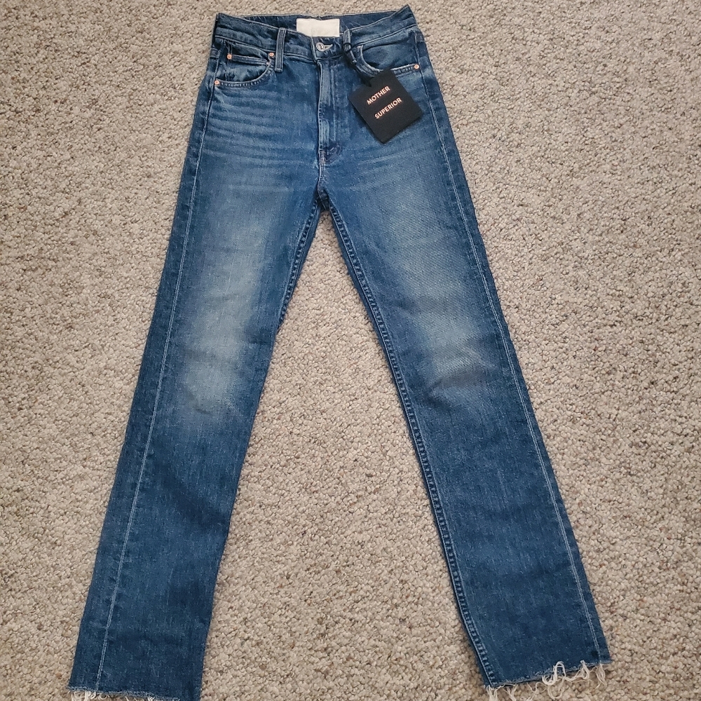 Mother high waisted denim